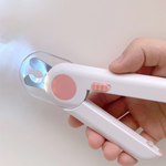 LED Light-Emitting Professional Pet Nail Clippers Dog Cat Cutter